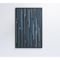 Quadro Arquitetura Monocromática 40x60 Cm Tecido Canvas - 2