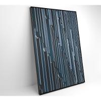 Quadro Arquitetura Monocromática 40x60 Cm Tecido Canvas - 5