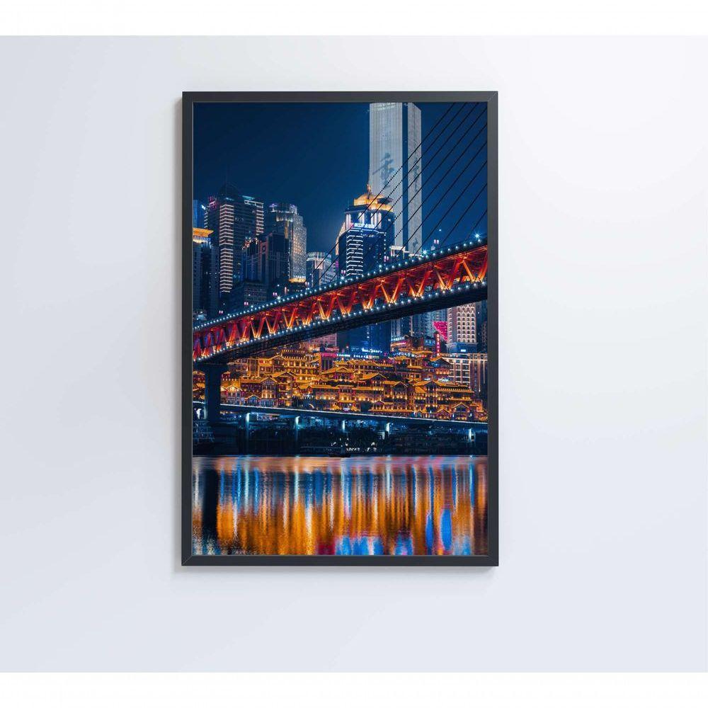 Quadro Xunquim 60x90 Cm Tecido Canvas - 5