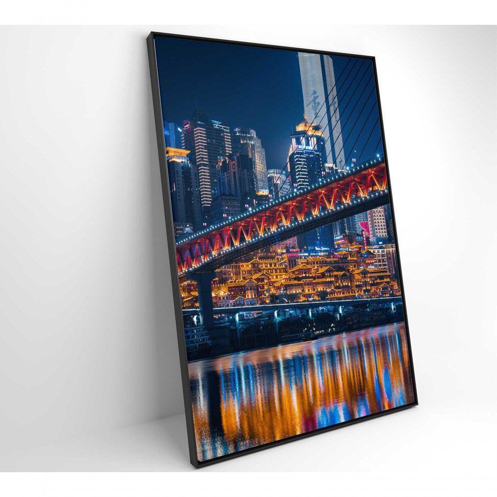 Quadro Xunquim 60x90 Cm Tecido Canvas - 8