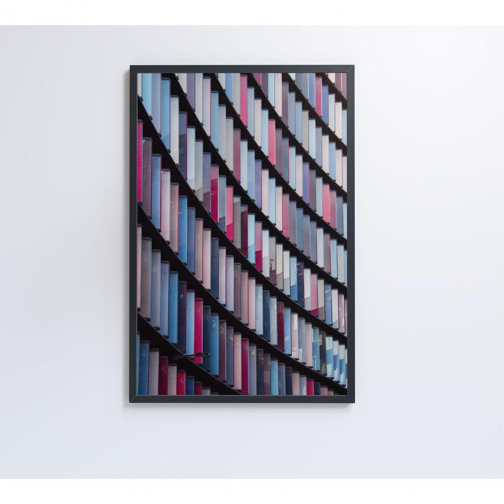 Quadro Arquitetura Ritmo E Cor 40x60 Cm Tecido Canvas - 2