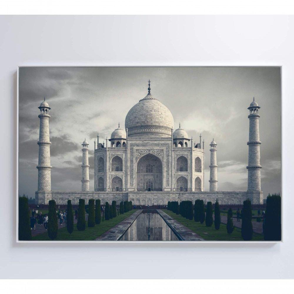 Quadro Taj Mahal 120x80 Cm Tecido Canvas - 2