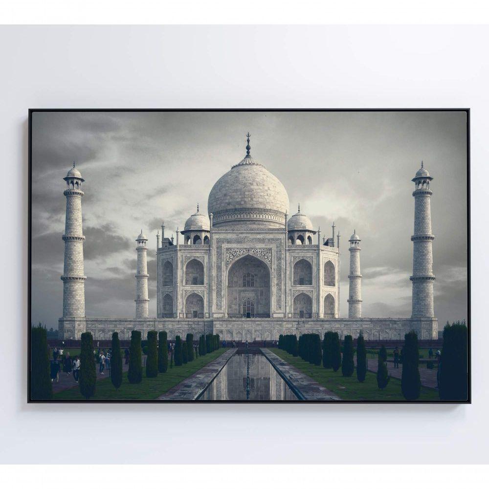 Quadro Taj Mahal 120x80 Cm Tecido Canvas - 6