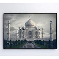 Quadro Taj Mahal 120x80 Cm Tecido Canvas - 6