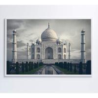 Quadro Taj Mahal 120x80 Cm Tecido Canvas - 8