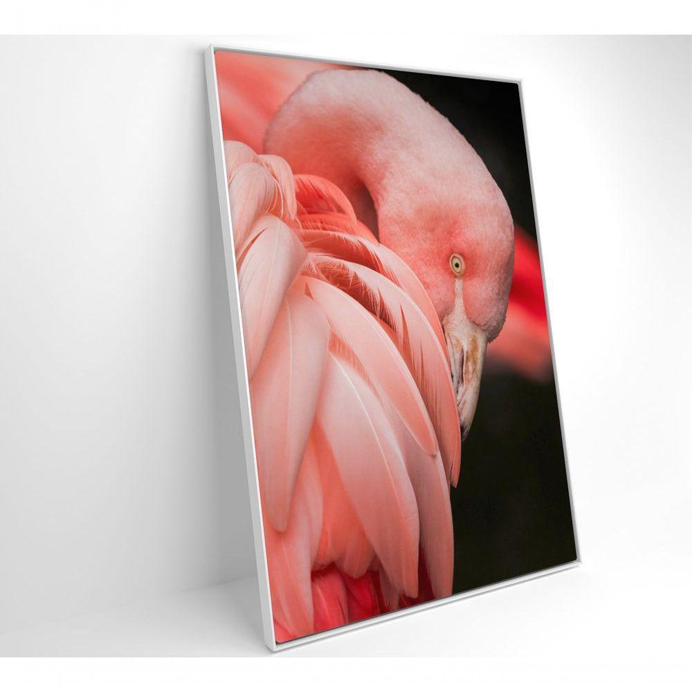 Quadro Flamingo 60x90 Cm Tecido Canvas - 2