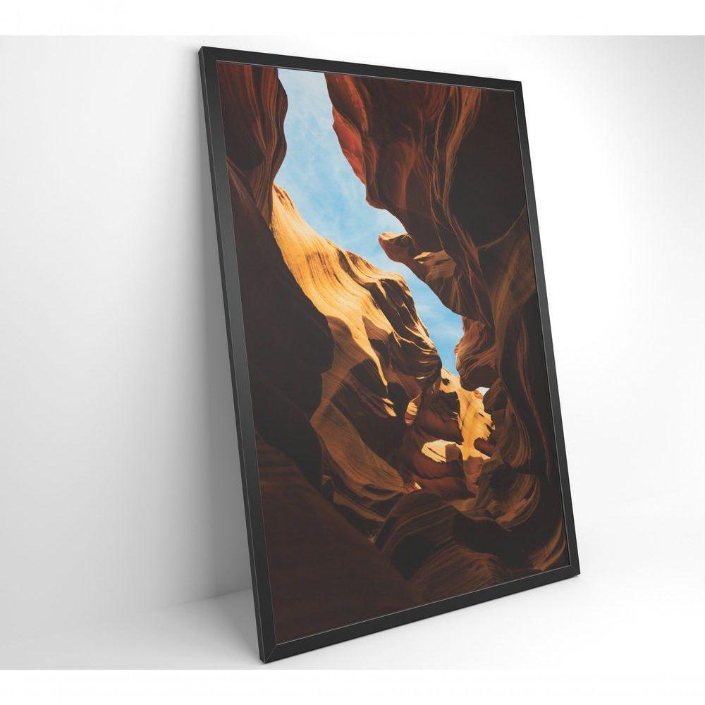 Quadro Cânion 40x60 Cm Tecido Canvas - 4