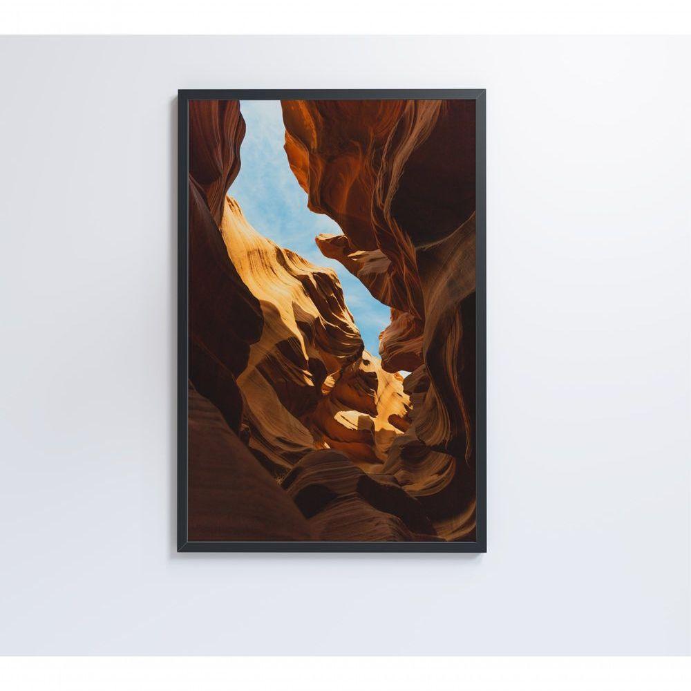 Quadro Cânion 40x60 Cm Tecido Canvas - 5