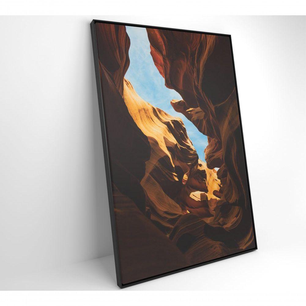 Quadro Cânion 40x60 Cm Tecido Canvas - 8