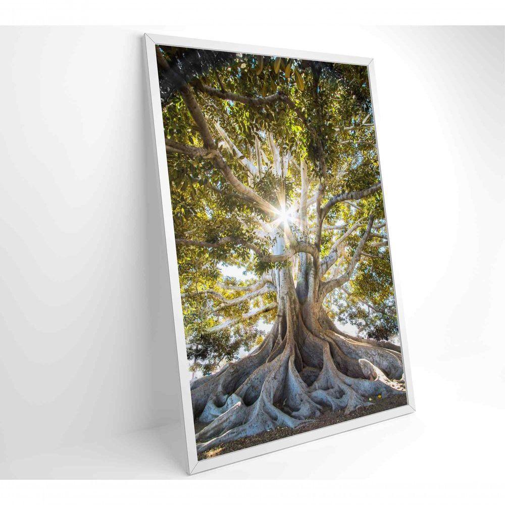 Quadro árvore 60x90 Cm Tecido Canvas - 4