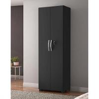 Armario Notável Multiuso 2 Portas Com Chave Preto Tx - 1