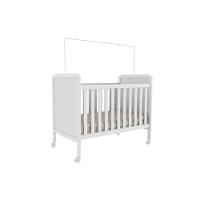 Berço / Mini Cama Infantil Cloe 2 em 1 Branco - Peroba - 1