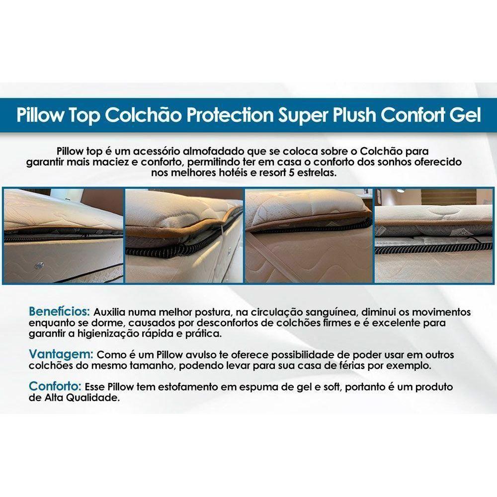 Pillow Top Colchão Solteiro Protection Super Plush Confort (78x188) - Probel - 6