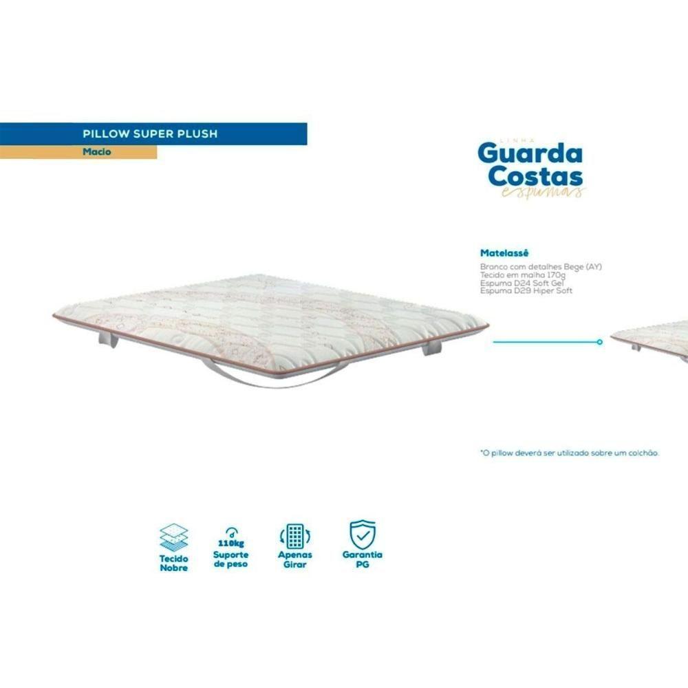 Pillow Top Colchão Solteiro Protection Super Plush Confort (78x188) - Probel - 10