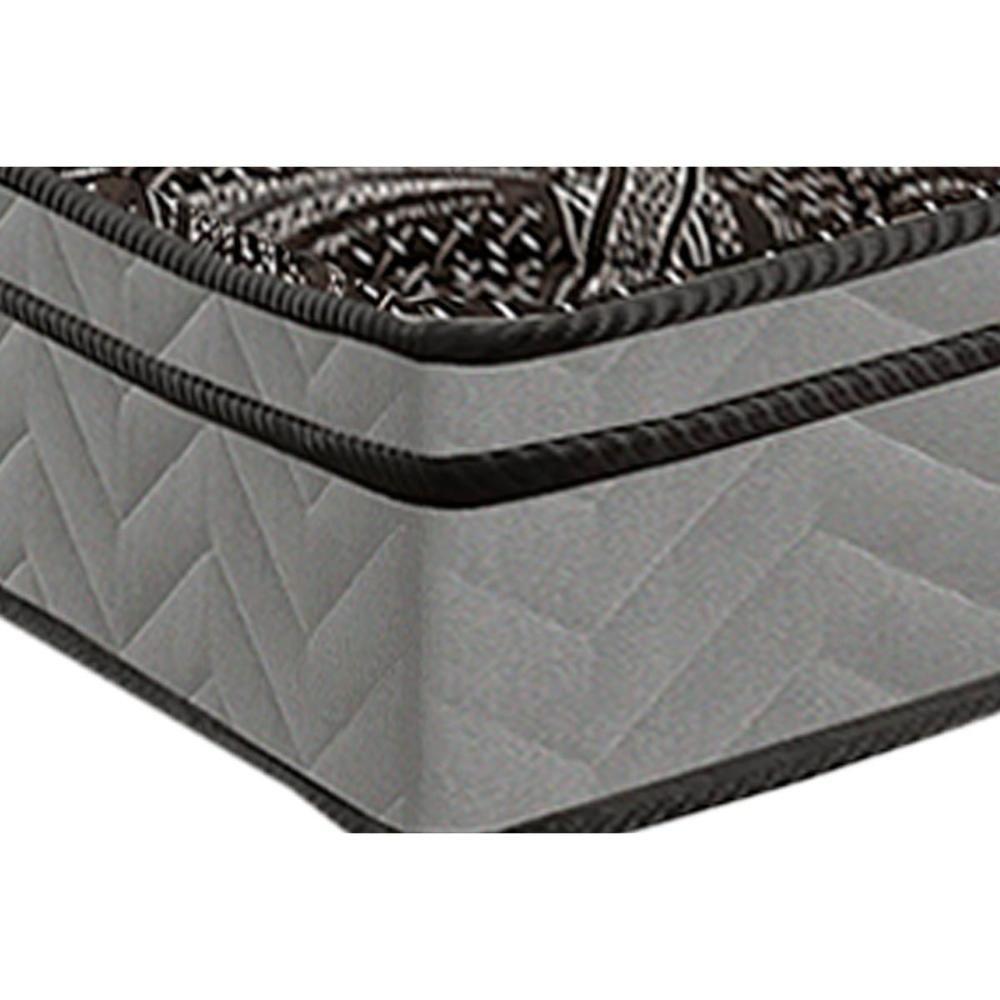 Colchão Viúva Espuma D28 / EP Anatômico Conforto Firme Euro Pillow Gray (128x188x17) - Paropas - 3
