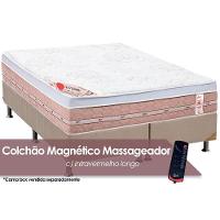 Colchão Queen Magnético c/Vibro Massagem  Niponpedic Molas Tecnopedic (158x198x31) - Castor - 1