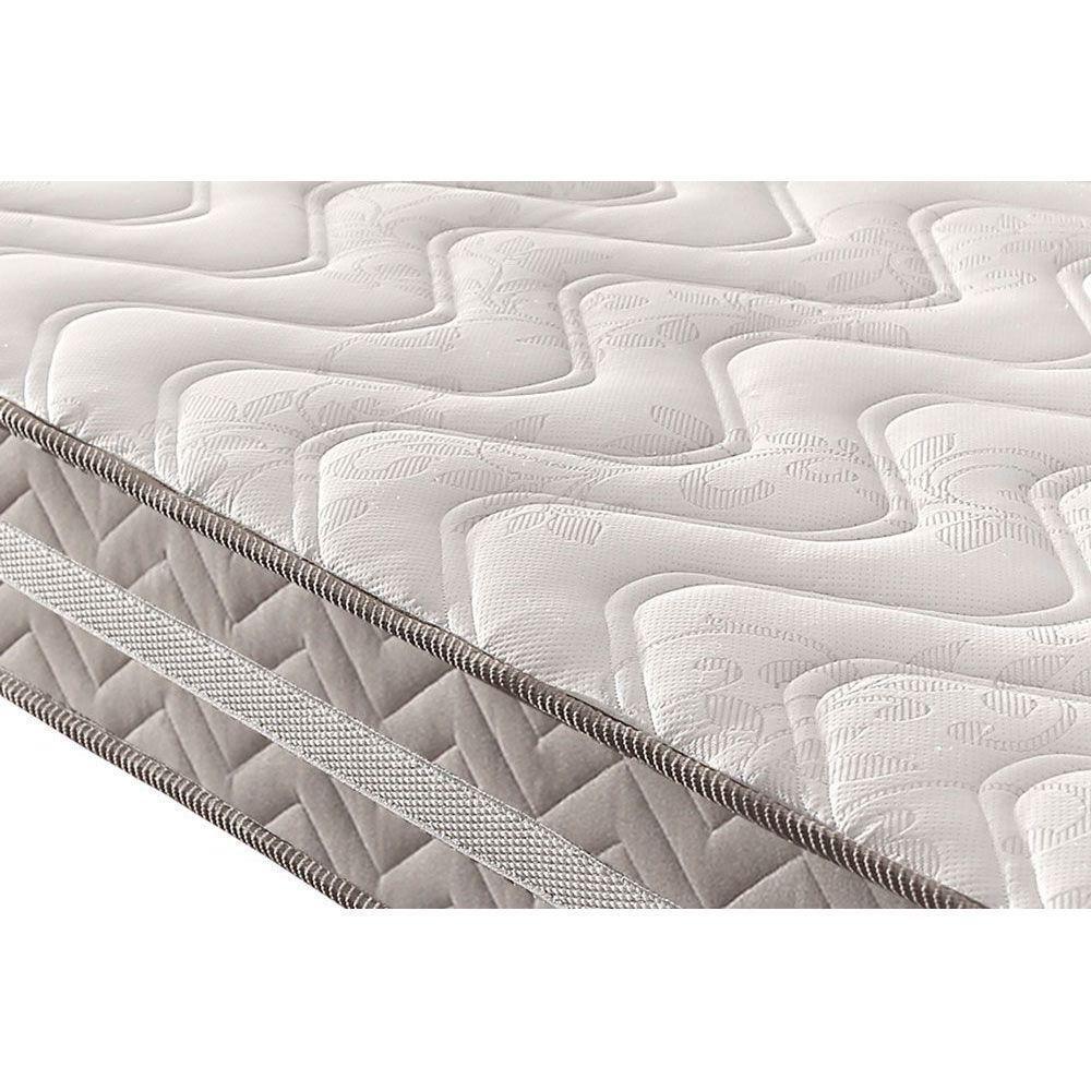 Colchão Solteiro Espuma Compact AG 65 / D33 / Confort Euro Pillow Gray (88x188x26) - Paropas - 8
