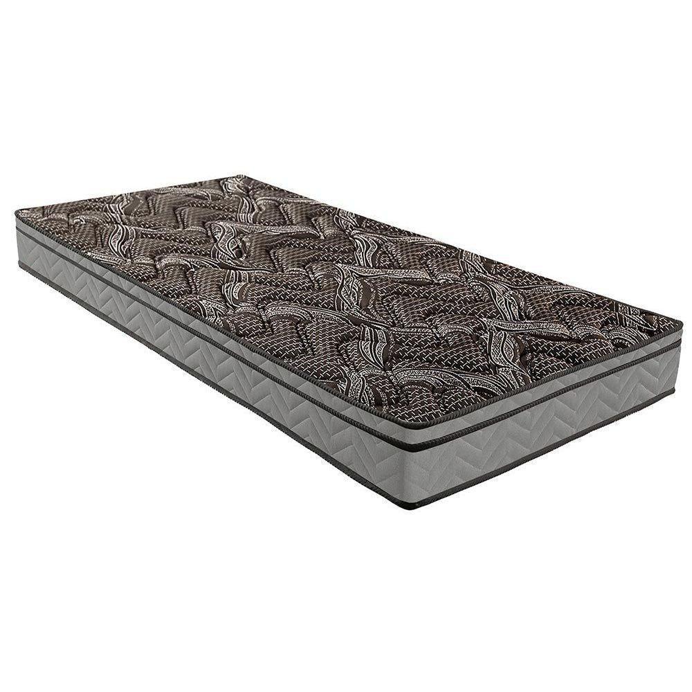 Colchão Solteiro Espuma D28 / EP Anatômico Conforto Firme Euro Pillow Gray (78x188x17) - Paropas - 1