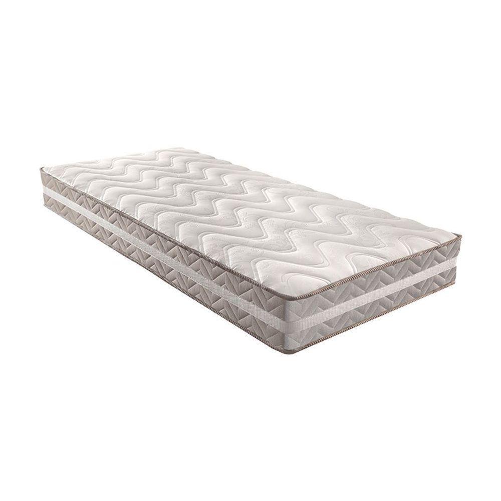 Colchão Solteiro Espuma D33 / AG 65 Confort Euro Pillow Gray (88x188x26) - Paropas - 1