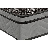 Colchão Solteiro D28 / EP / Anatômico Conforto Firme Euro Pillow Gray (78x188x17) - Paropas - 3