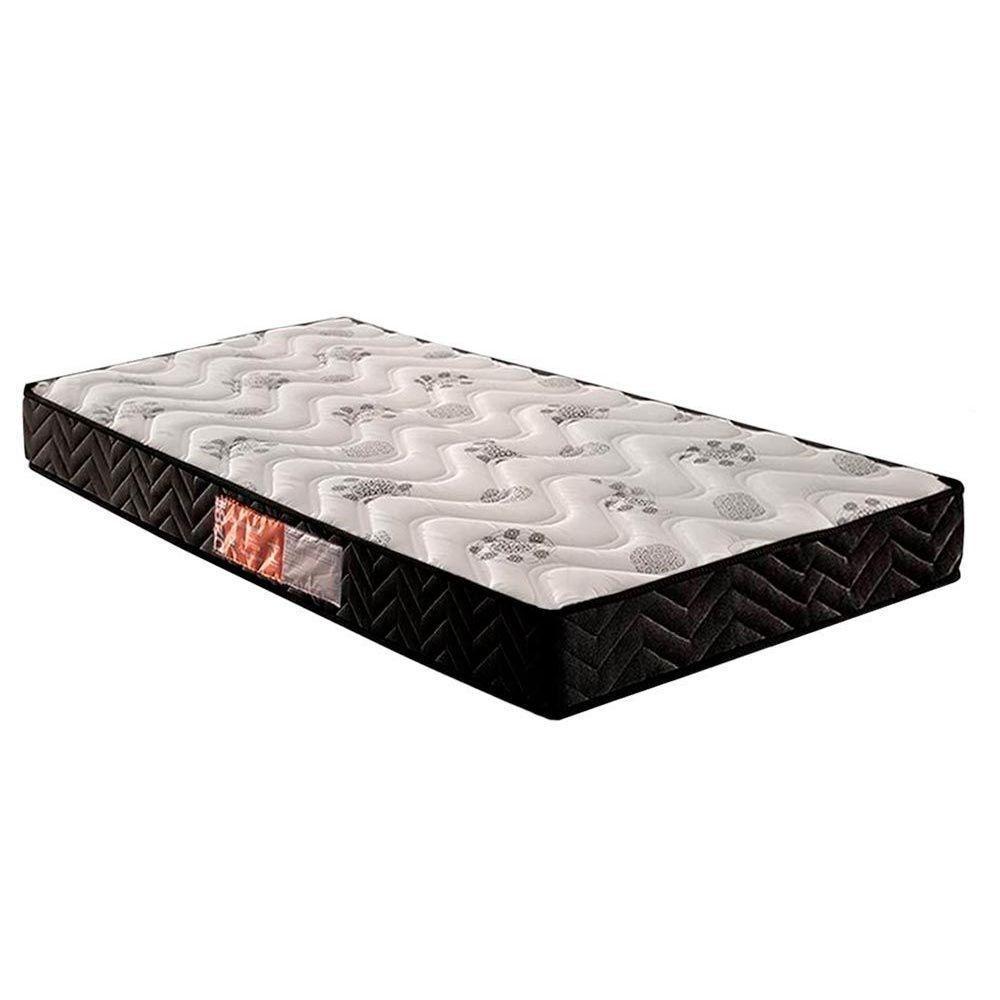 Colchão Solteiro Espuma D45 Pasquale Black (78x188x20) - Paropas - 1