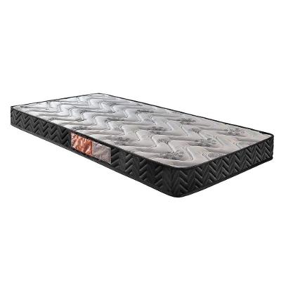 Colchão Espuma Pasquale Black Solteiro Double Side D23 Black Paropas