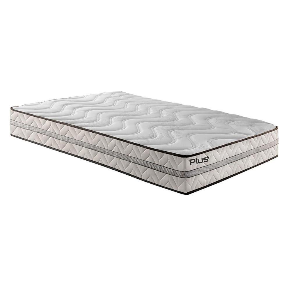 Colchão Solteiro Espuma D33 Pasquale Plus Euro Pillow Clean (88x188x25) - Paropas - 1