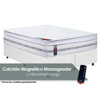 Colchão King Molas Pocket Ensacadas Magnético c/Vibro Massagem c/  Niponpedic (193x203x32) - Castor - 1