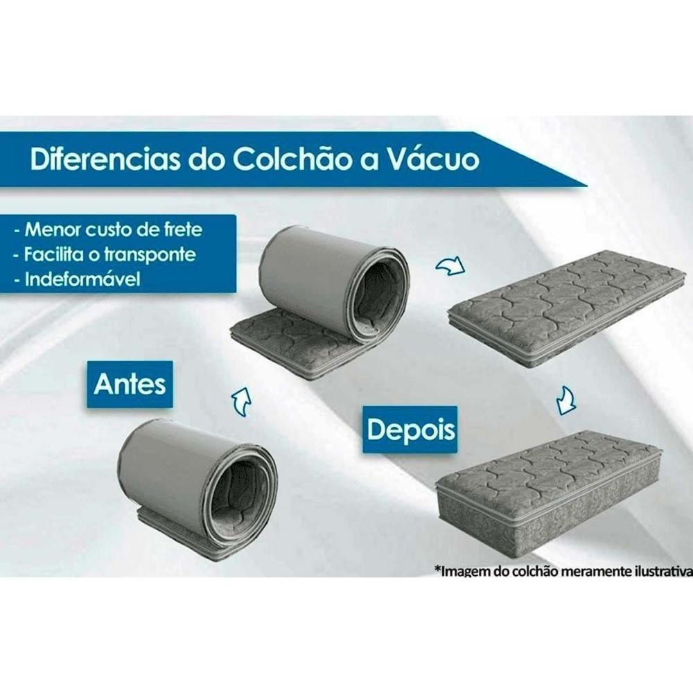 Colchão King Espuma D28 a Vácuo de Night and Day Gray Bed In Bag 020 (193x203x20) - Probel - 3