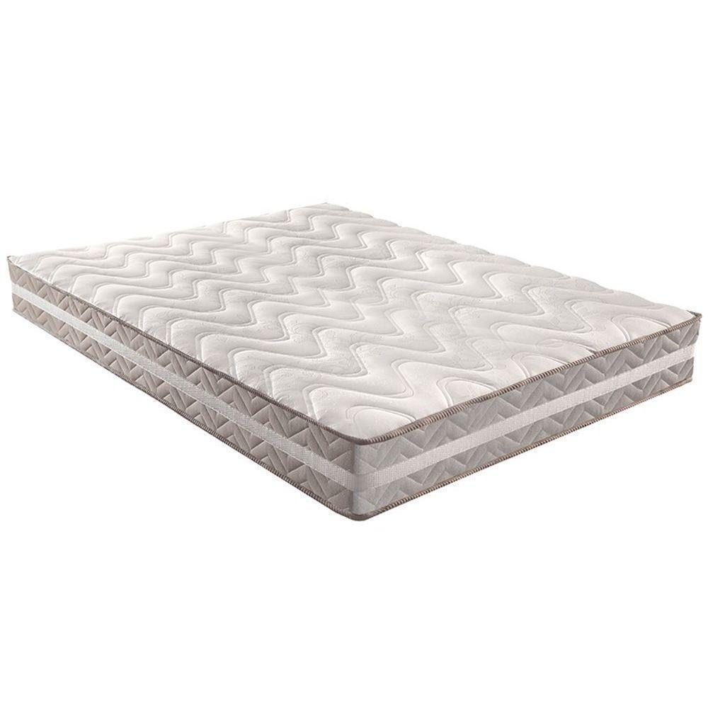 Colchão King Espuma Compact AG 65 / D33 / Confort Euro Pillow Gray (193x203x26) - Paropas - 1
