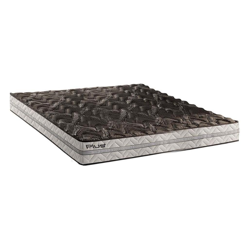 Colchão King Espuma D33 Pasquale Plus Euro Pillow Black (193x203x20) - Paropas - 1