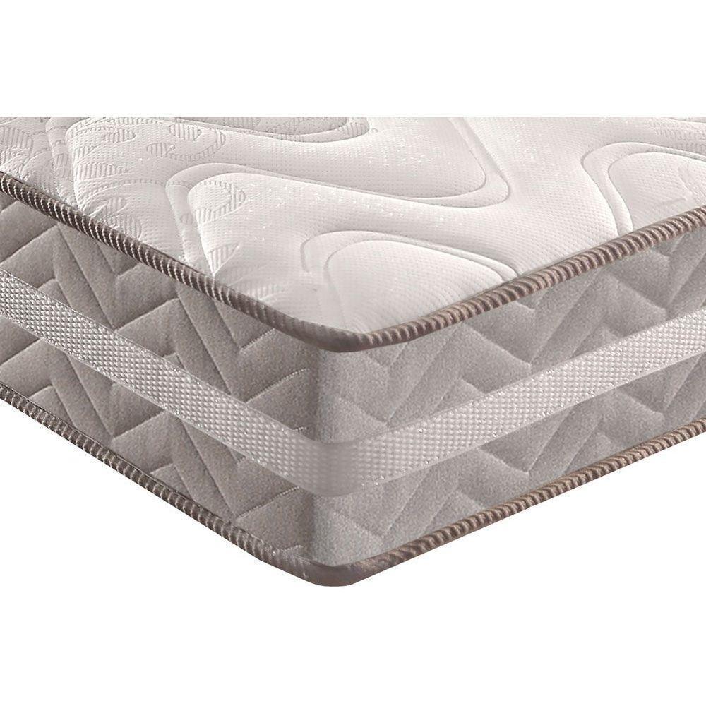 Colchão King Anatômico D33 / AG 65 Confort Euro Pillow Gray (193x203x26) - Paropas - 4