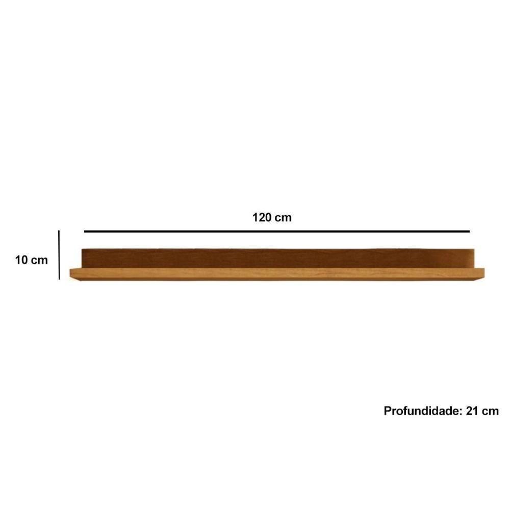 Prateleira de Cozinha Tempranillo 120cm Amendoa/Off White - Ronipa - 4