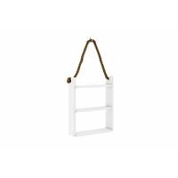 Prateleira Decorativa Quarto Bebê AM 3119 Branco - Movelbento - 1