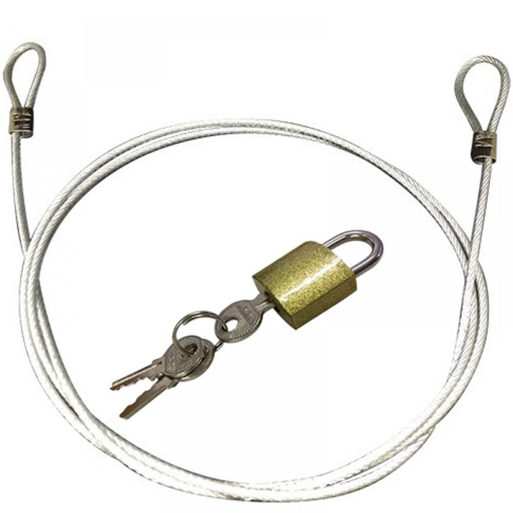 Capa Estepe Ecosport Fox + Cabo + Cadeado Calango - 3