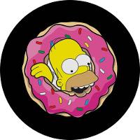 Capa Estepe Ecosport Crossfox Cabo Cadeado Simpsons CN799 - 1