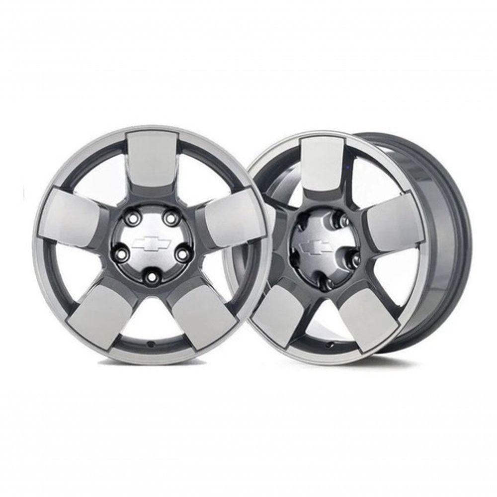 Calota Miolo Centro Roda S10 E Blazer 1998 Até 2011 Prata - 2