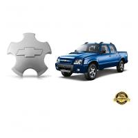 Calota Miolo Centro Roda S10 E Blazer 1998 Até 2011 Prata - 1