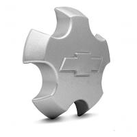 Calota Miolo Centro Roda S10 E Blazer 1998 Até 2011 Prata