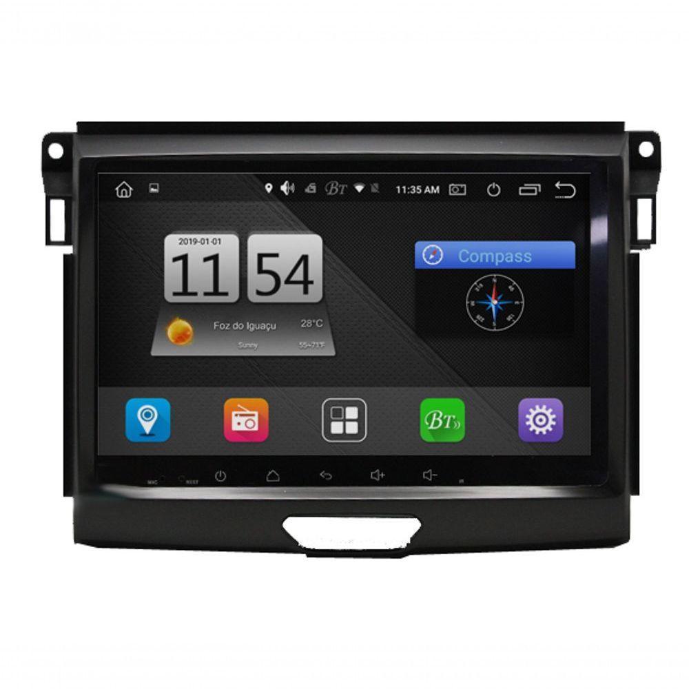 Multimídia M1 Motor One M9002 Android 10 Ford Ranger 2017 - 3