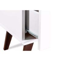 Mesa Lateral p/ Sala RT3019 c/ 1 Gaveta Oliva - Movelbento - 9