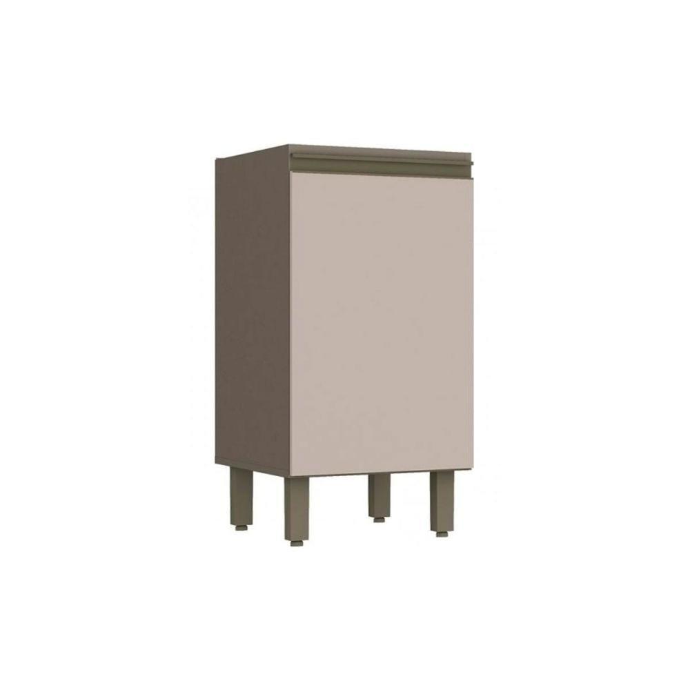 Módulo Cozinha Henn Connect Balcão  c/ 1 Porta s/ Tampo Duna/Cristal - 1