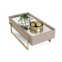 Mesa Centro Sala Pilar Off White - DJ Móveis