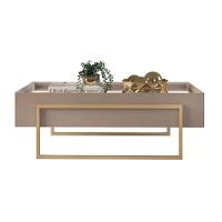 Mesa Centro Sala Pilar Off White - DJ Móveis - 6