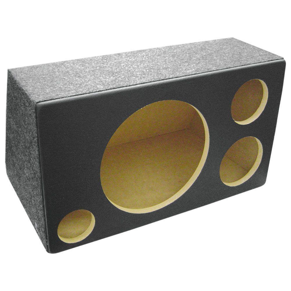 Caixa Vazia Para 1 Alto Falante 12 Polegadas + 1 Driver + 1 Tweeter Acarpetada - 1