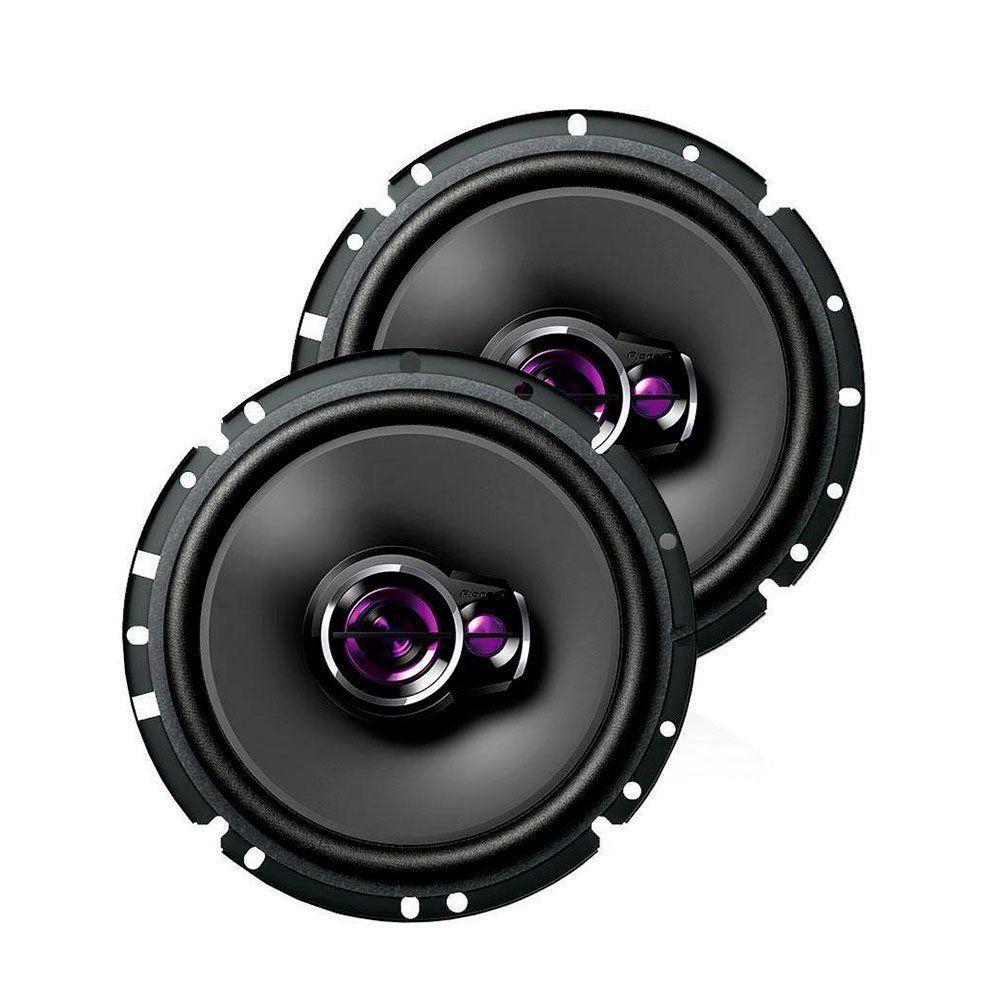 Par De Alto-Falantes Pioneer Ts1760Br 6 Polegadas 50W Rms Preto - 1