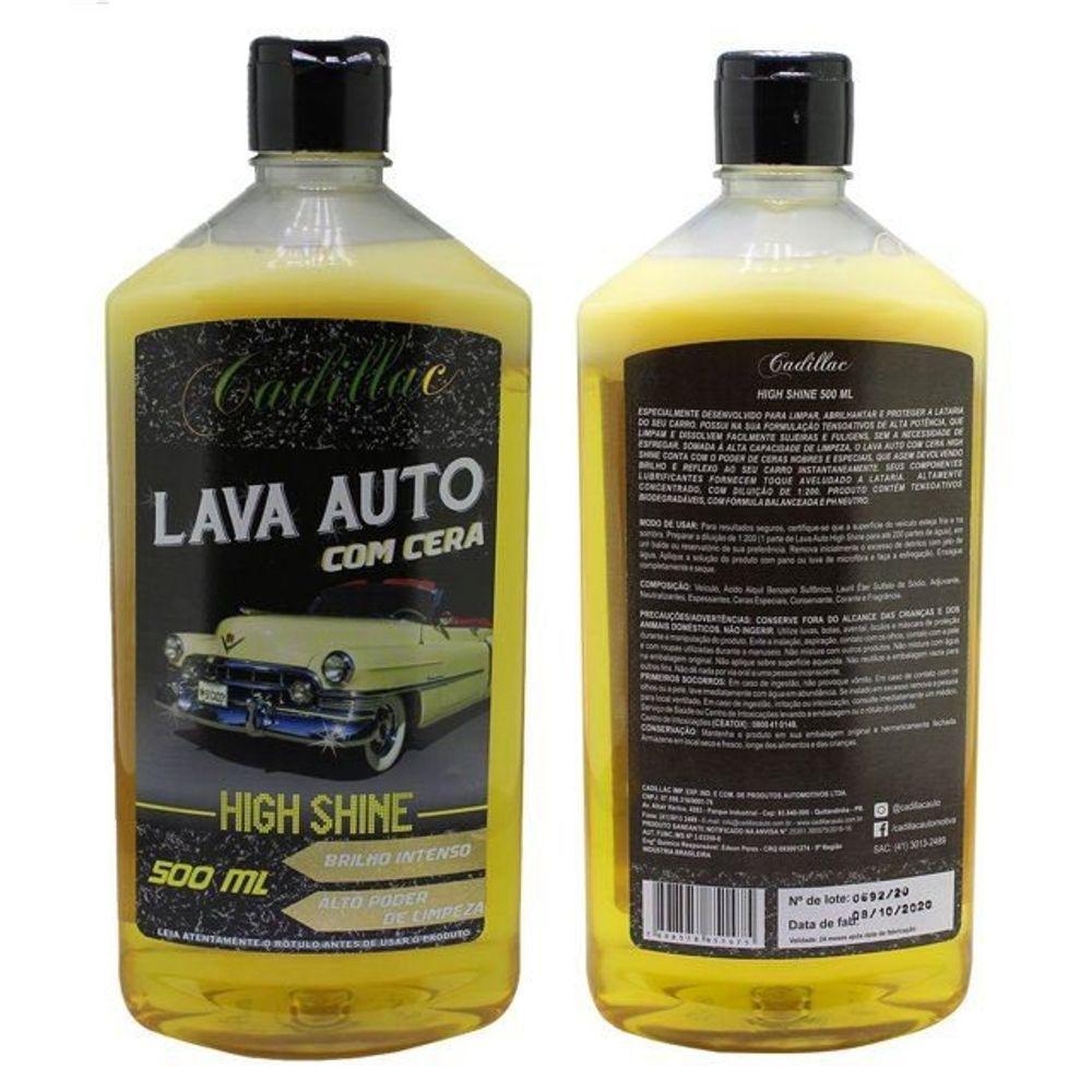 Lava Auto Com Cera High Shine Cadillac - 500 Ml Sem Variação único - 1