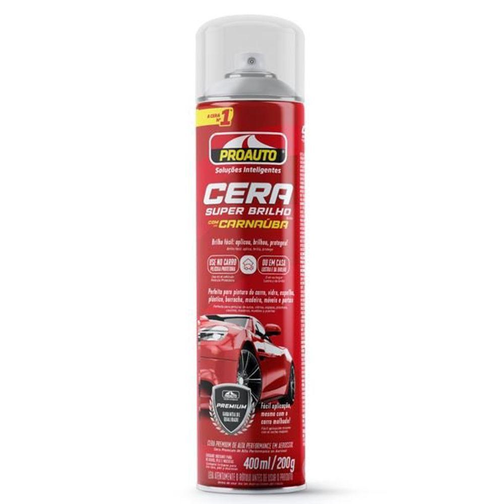 Cera Aerosol 400ml - Proauto Sem Variação único - 1