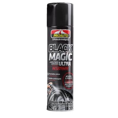 Limpa Pneus Black Magic Spray 400ml - Proauto Sem Variação único