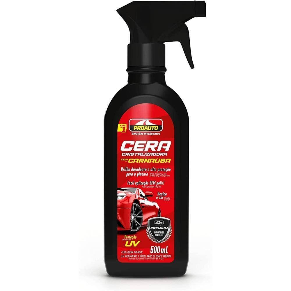 Cera Cristalizadora Spray 500ml - Proauto Sem Variação único - 1